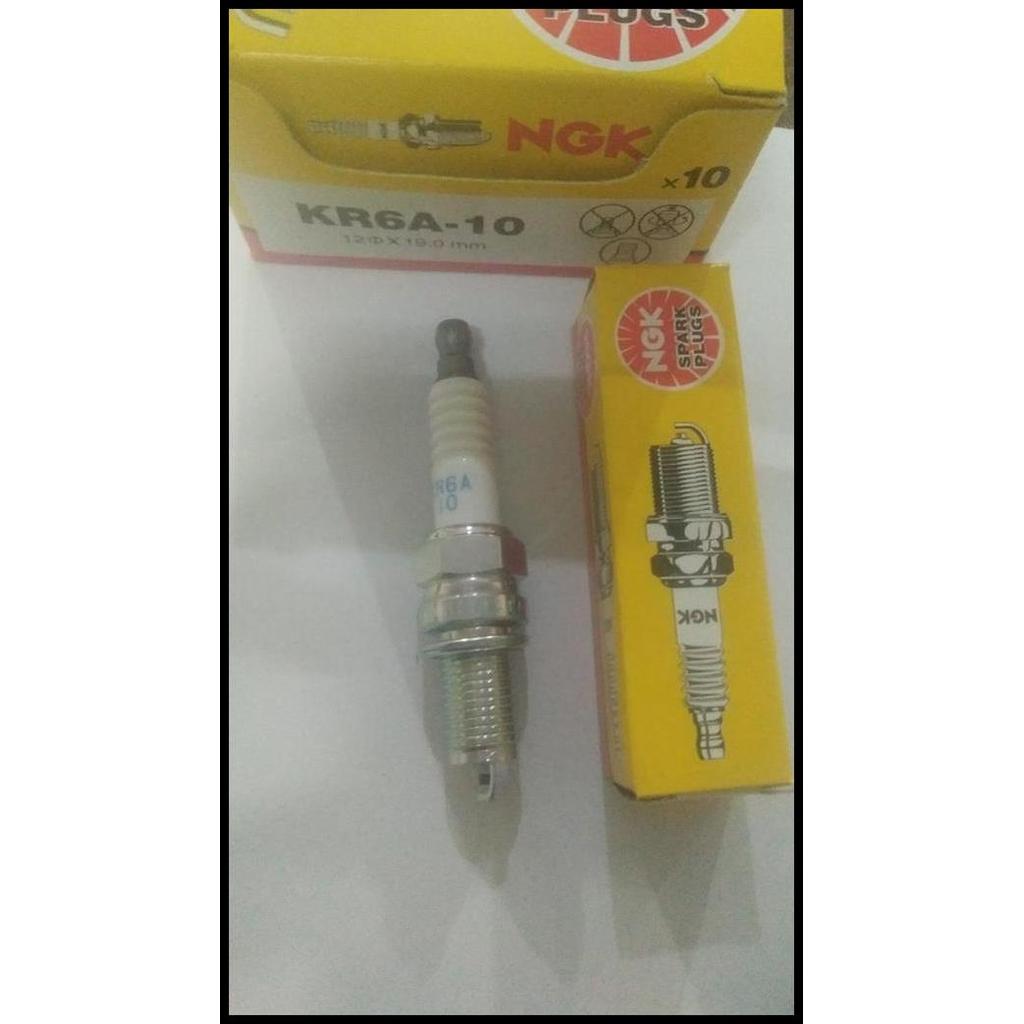 TERLARIS BUSI SPARK PLUG MOBIL SUZUKI IGNIS KR6A-10 NGK ASLI 