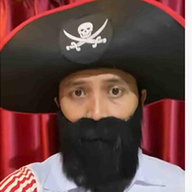 JENGGOT PALSU KUMIS PALSU BREWOK PALSU KUMIS SINTETIS JENGGOT MAINAN