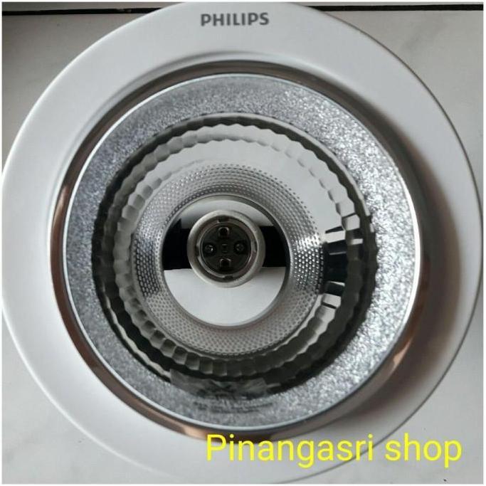 Allthebest Downlight Philips 4" 4inch White 4" PUTIH 66664 Recessed Light