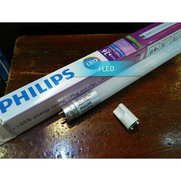 Allthebest Lampu Neon T8 Tube Philips LED Ecofit 16watt = TL 36watt Cool Daylight