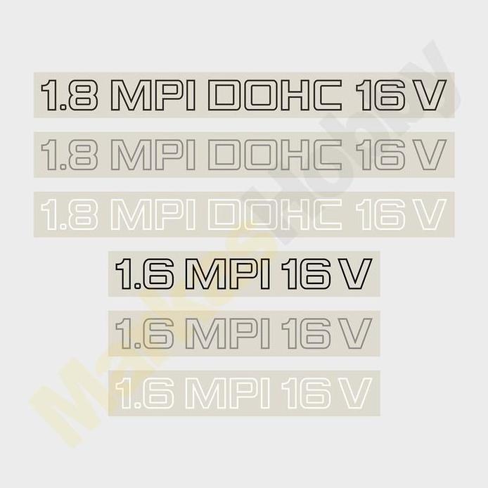 Stiker Mitsubishi Lancer CB Fuse Box Sikring Set