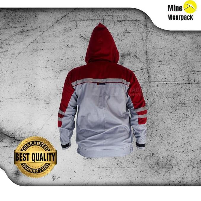 Safety Hoodie Scotlht Weack Seragam Kerja Proyek Engineer Tambang