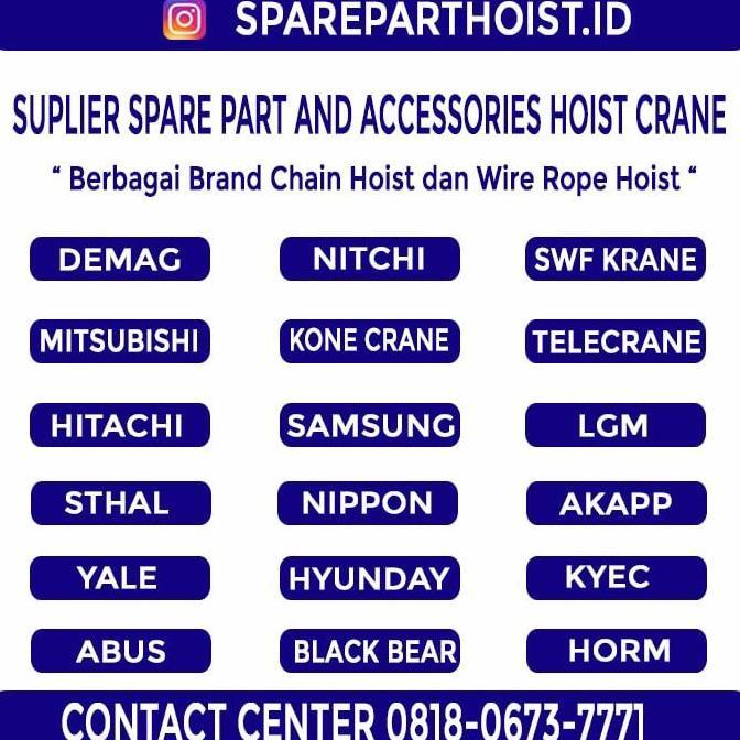 Rectifier Nitchi/Rektifier Nitchi MH5 untuk Motor Hoist Nitchi C677