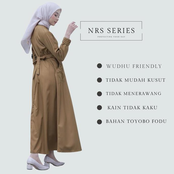 NRS Series - Baju Pdh Wanita Gamis Pemda Seragam Kerja PNS
