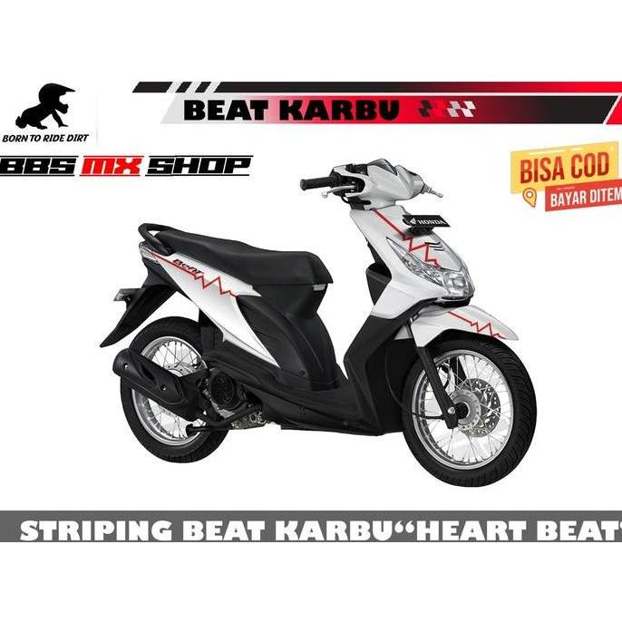 STRIPING BEAT KARBU HEART BEAT Motorcycle