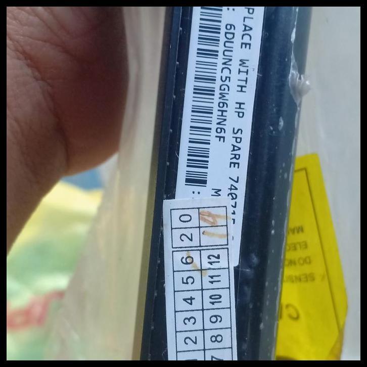 TERBARU BATEREI LAPTOP HP KONDISI BARU 