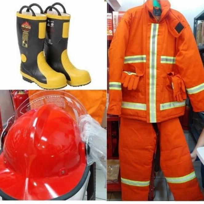 BAJU PEMADAM KEBAKARAN LENGKAP / MURAH BERKUALITAS