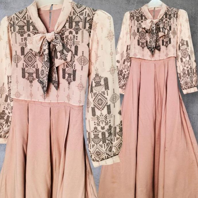 TRF288-Gamis Hanbok Korean Style Gamis Wanita Remaja Gamis Modern Stylish Gamis Trendy Gamis Lebaran