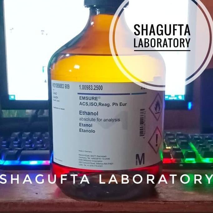 Medclean- Ethanol Pro Analis / Alkohol Absolute 99% Merck 100983 250Ml Repack