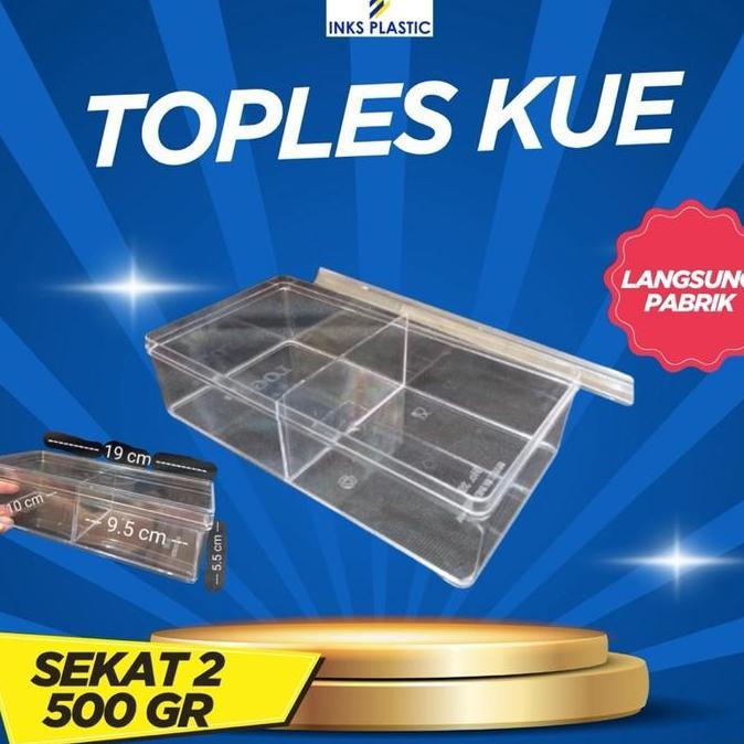 TOPLES KUE SEKAT 2 500 GRAM TOPLES KUE KERING COOKIES