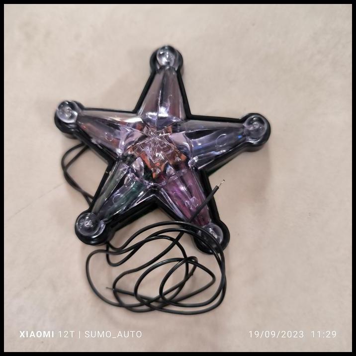 TERLARIS SEPASANG LAMPU KELAP KELIP MODEL BINTANG 12V 