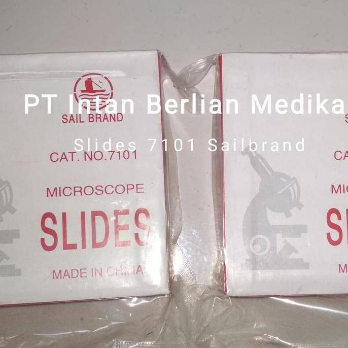Medclean- Objek Glass Slides 7101 Sailbrand