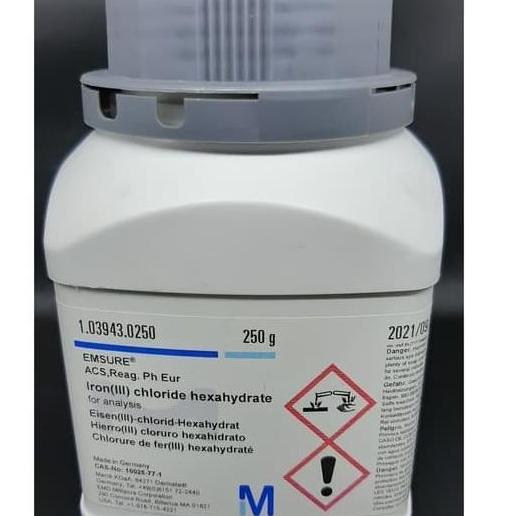Medclean- Ferri Kloride/Iron (Iii) Chloride/Fecl3 For Analisis Merck 10 Gram
