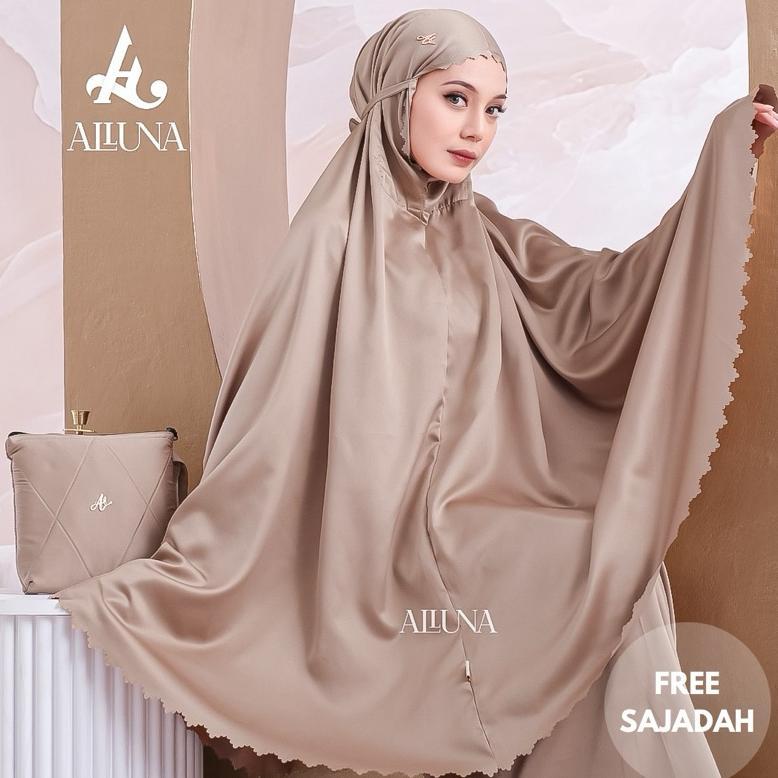 ALLUNA - Mukena Dewasa Daily Alluna Lasercut Nalla