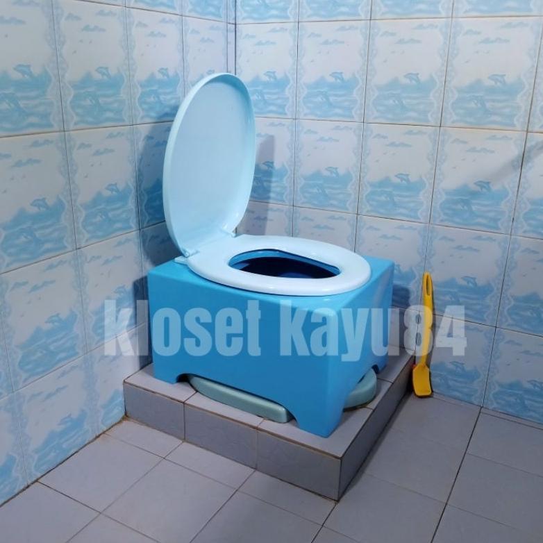 [FT] Kursi toilet kloset duduk portable untuk lansia dan ibu hamil