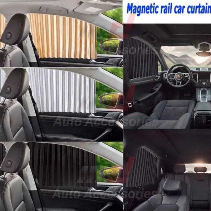 Promo Tirai Gorden Mobil Sigra Calya LUXURY Pelindung Panas Magnet Kaca Diskon