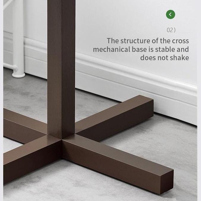 Saveyou- Love Stand Hanger Kayu/Gantungan Berdiri/ Gantungan Baju/Rack Gantungan Tas Dan Topi Multif