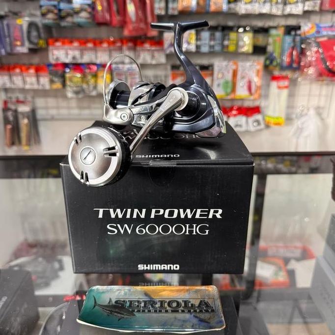 BEBAS ONGKIR - REEL SHIMANO TWIN POWER SW 6000HG