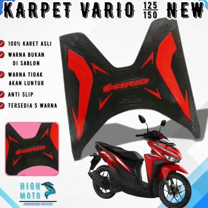 100% AMAN KARPET MOTOR VARIO 2021 / PIJAKAN KAKI MOTOR HONDA VARIO 2021-2024