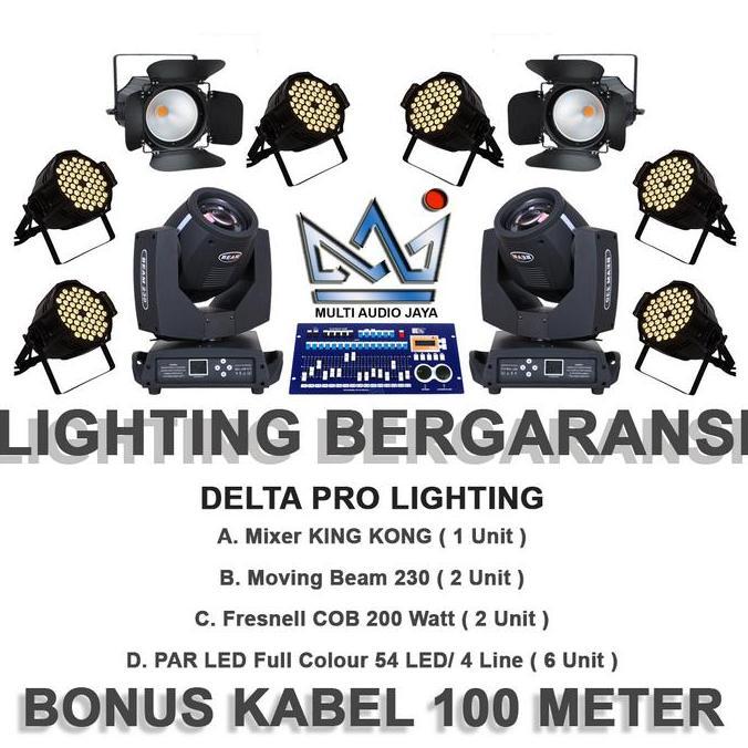 Paket Lighting Moving Beam Bergaransi