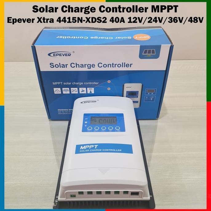 Epever real MPPT scc 40A XTRA 4415AN 48V solar panel surya controller