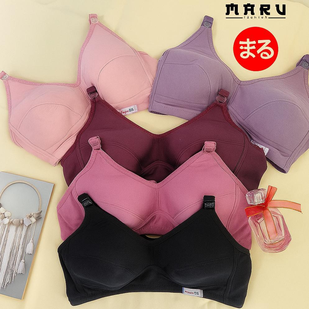 Terbaru 3 Pcs & 6 Pcs Sport Bra Wanita Bh Cewek Jumbo Lusinan Cup Besar (50 52 54) || Bh Sport Jumbo