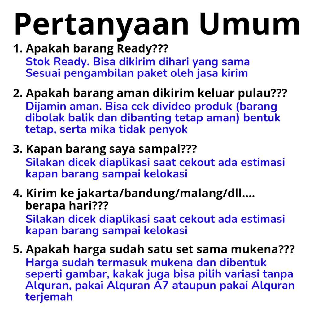 DISKON SEPERANGKAT ALAT SHOLAT MAHAR/ SESERAHAN ALAT SHOLAT/ SEPERANGKAT ALAT SHOLAT SESERAHAN/ SEPE