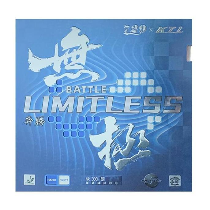 NEW 729 Battle Limitless Blue - Karet Pingpong Friendship 2 RITC Rubber Tenis Meja Bat KTL Cream Blu
