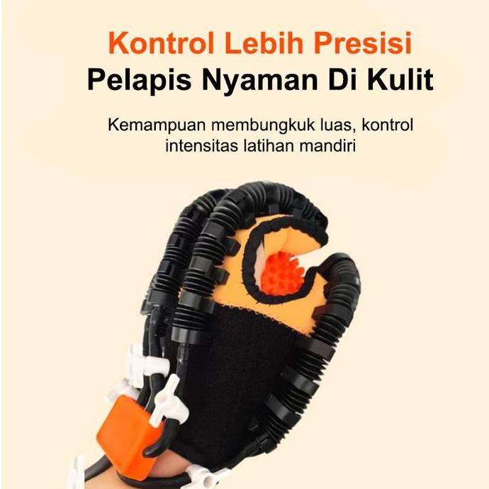 Sarung Tangan Terapi/Latihan Tangan untuk Pasien Stroke Hemiplegia - Alat Rehabilitasi Portable deng