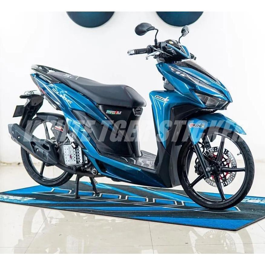 GARANSI SKOTLET STIKER MOTOR BIRU METALIK CANDY SCOTLITE MOTOR BIRU METALIK CANDY SKOTLET BIRU CANDY