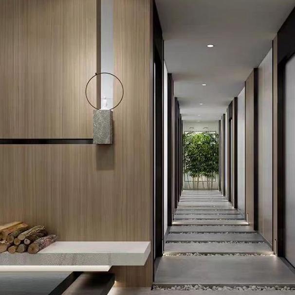 Wallboard WPC Wall Board Panel PVC Dekorasi Dinding Untuk Backdrop TV