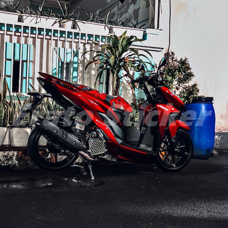 flash sale skotlet stiker motor merah candy skotlet merah metalik candy skotlet merah marun skotlet 