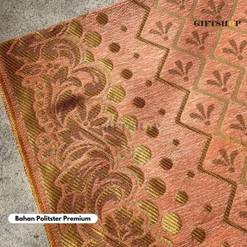 FREE ONGKIR SAJADAH SESERAHAN PERNIKAHAN PINK AESTHETIC SEJADAH TURKI TRAVELING COUPLE PREMIUM