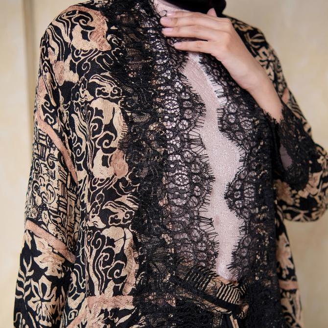 Yasmine Outer Batik Viscose Set (Outer & Rok Lilit)