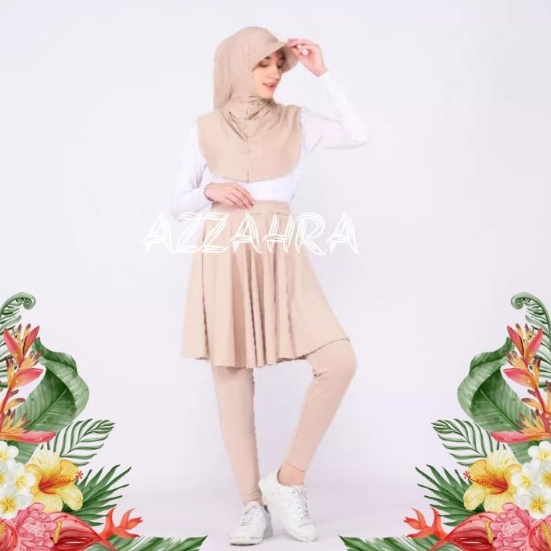 Hemat Leging Rok Olahraga Wanita Leging Rok Senam Jumbo
