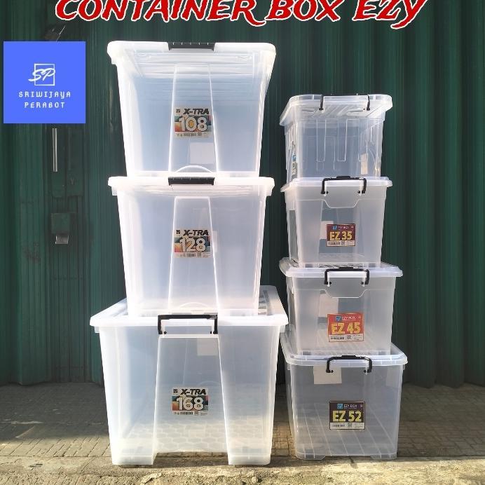 CONTAINER BOX EZY CLEAR | BOX PLASTIK EZY X-TRA