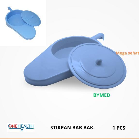 Bymed Pispot Stikpan Duduk Bab Bak Orang Tua Manula Lansia