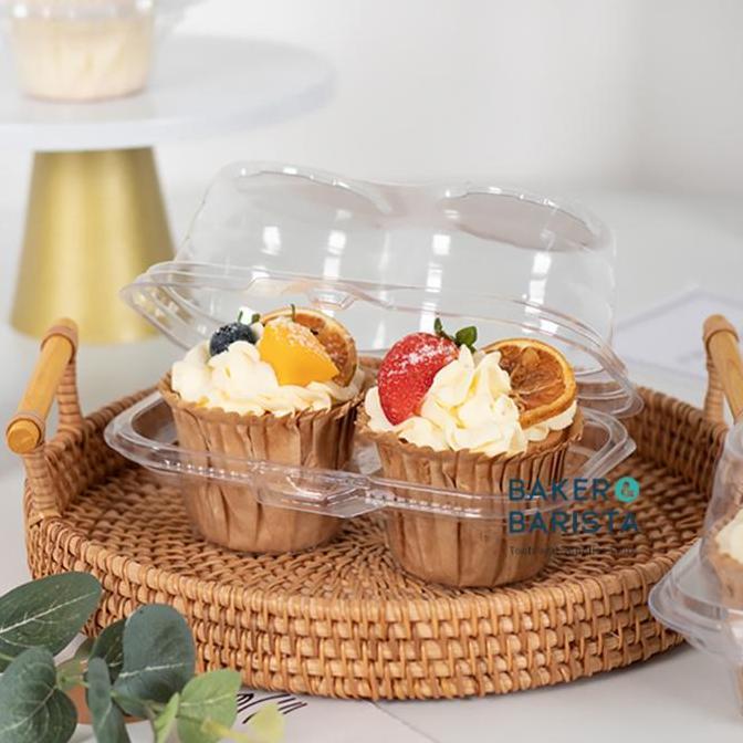 Termantab] Dessert Cup Cupcake 2 /5pcs / Mika Dessert Cup Korean Packaging Dessert Cup Aesthetic