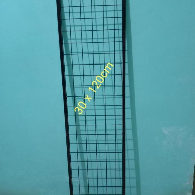 Rak Bingkai Mundo 60x120 cm Ram Besi Pajangan Aksesoris Hp RDN