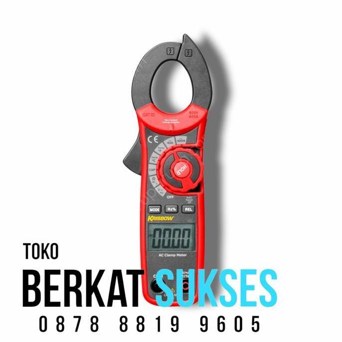Tang Ampere Dital Clamp Meter 400 A KRISBOW