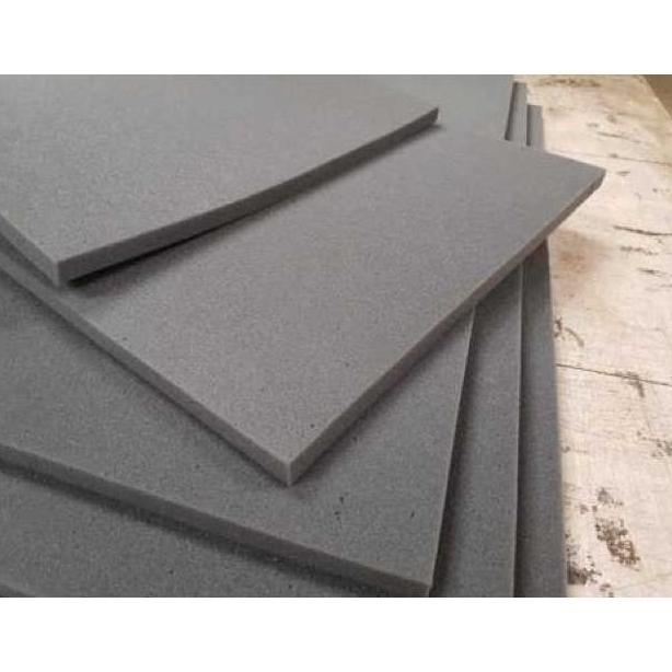 Busa Lembaran 200x100 Tebal - Busa Matras, Kasur, Peredam suara Grey Kasur [terbaik]