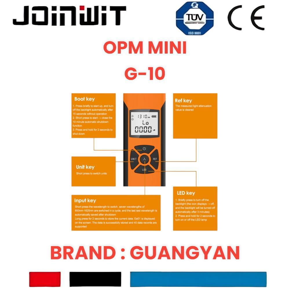 Optical Power Meter Gio Guangyan Opm G10 Power Meter Fiber Optic Fo