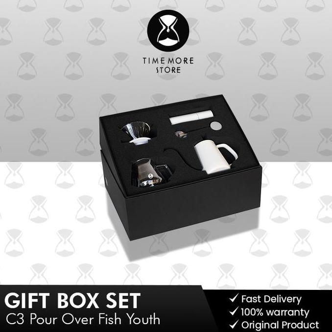 Timemore C3 Pour Over Set Fish Youth Black Harga Khusus