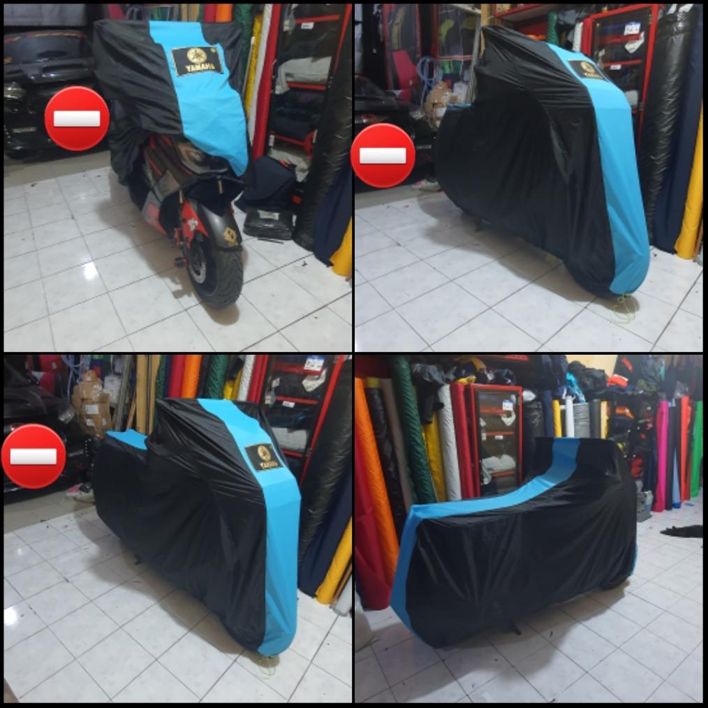 Cover Motor Nmax, Selimut Motor Nmax, Sarung Motor Nmax, Body Cover Motor Nmax Polyester Premium , P