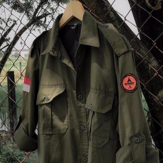 Kemeja PDL pendaki gunung