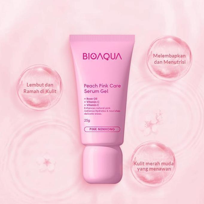 Bellashoopingcom - BUHOTEI BIOAQUA Pink Gentle Gel Nenhong Cream,lip care Cream,Gentel adn Skin,lip 