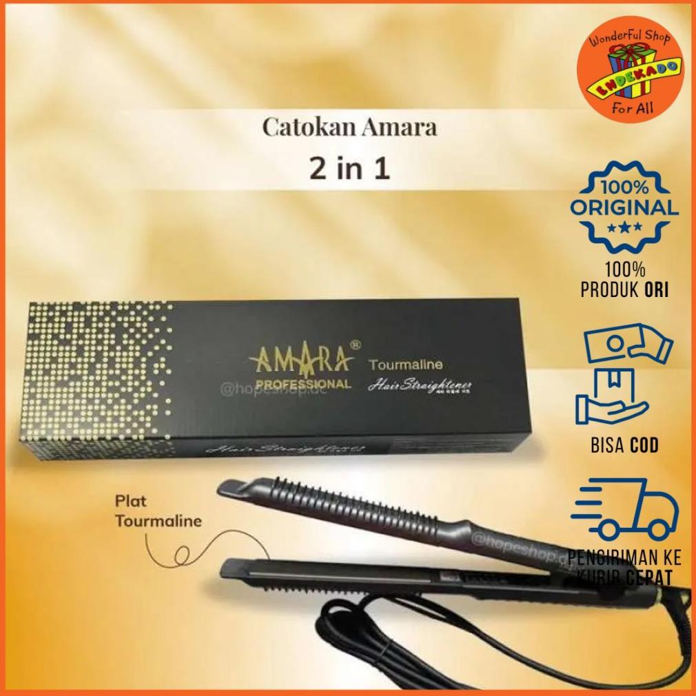 AMARA Professional Hair Straightener - Catokan Rambut