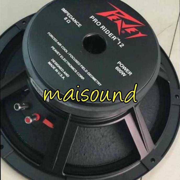 Komponen Speaker Peavey Pro Rider 12 Inch 600 Watt Peavey 12Inch High Quality