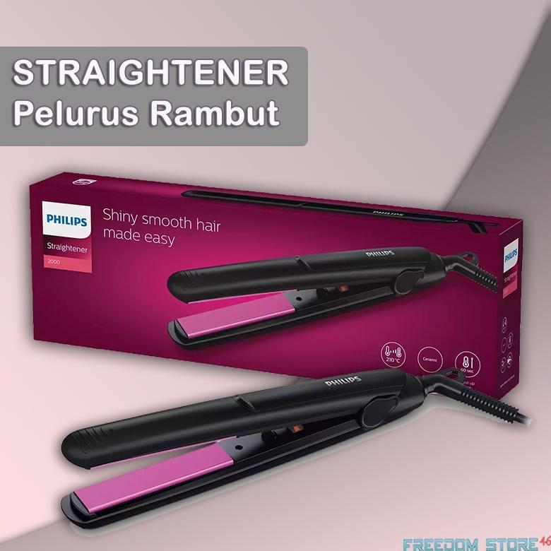 PHILIPS HP8401 Catokan Pelurus Rambut 2 IN 1 Selfie Hair Straightener Original