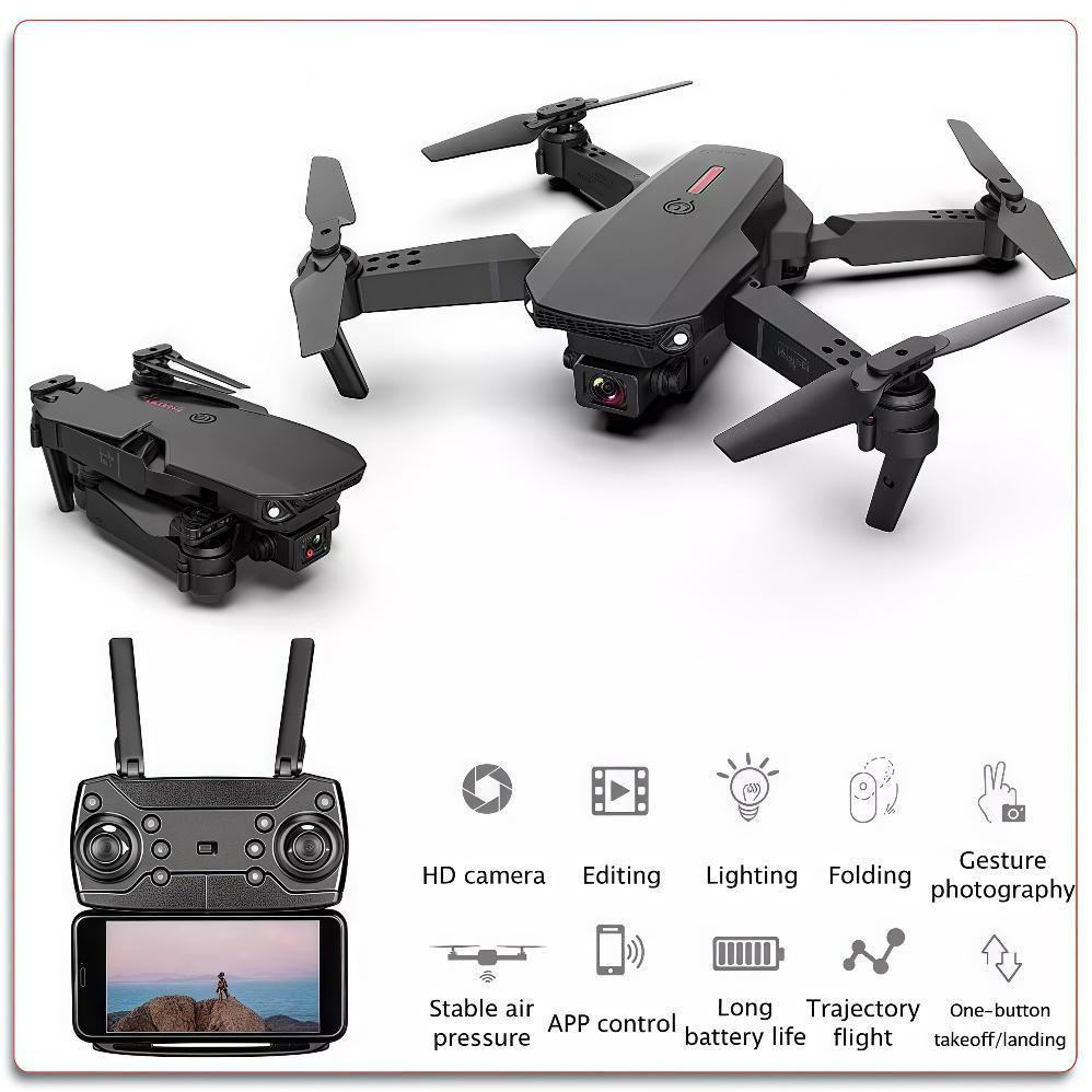Drone Kamera Jarak Jauh Fotografi Udara Profesional Murah Dual Camera Drone Premium